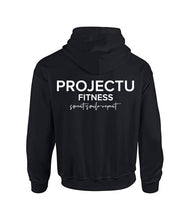 Load image into Gallery viewer, Project U - Diamond Full Zip Hood - Black
